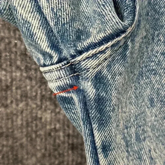 Vintage Sasson Acid Wash Jeans Womens 10 High Waisted Tapered Leg Preppy 80s Mom - Picture 6 of 16